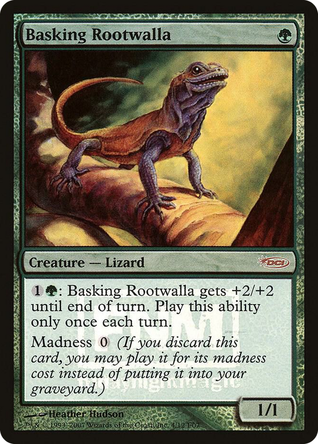 0004 Basking Rootwalla P FNM Promos