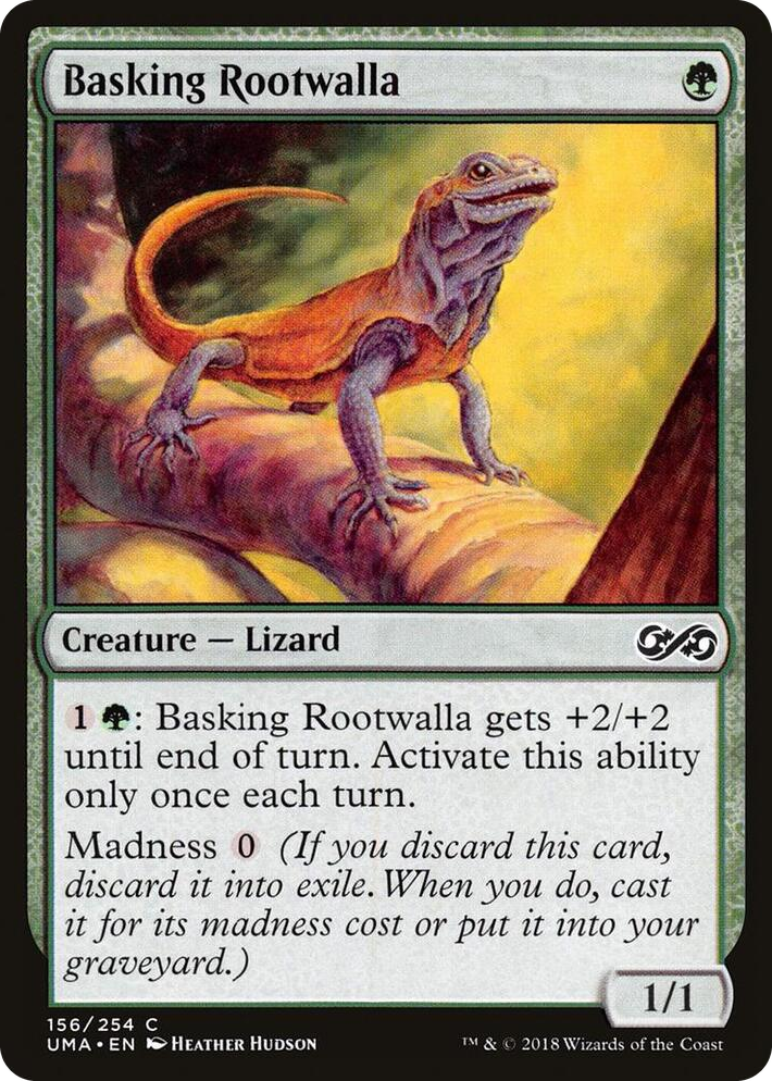 0156 Basking Rootwalla C Ultimate Masters