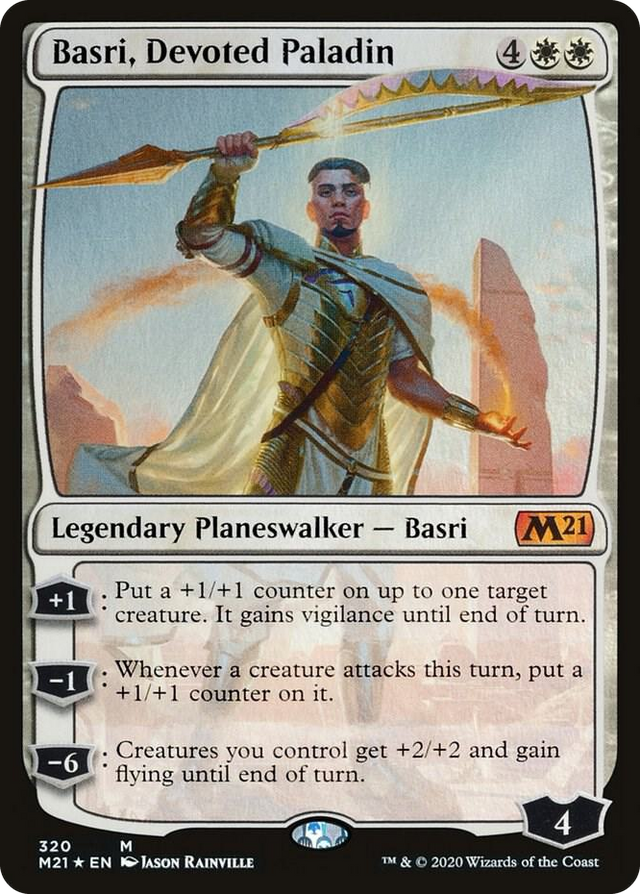 0320 Basri, Devoted Paladin M Core Set 2021