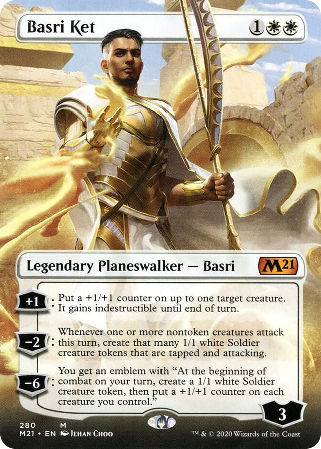 0280 Basri Ket (Borderless) M Core Set 2021