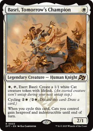 0003 Basri, Tomorrow's Champion R Promo Pack: Aetherdrift