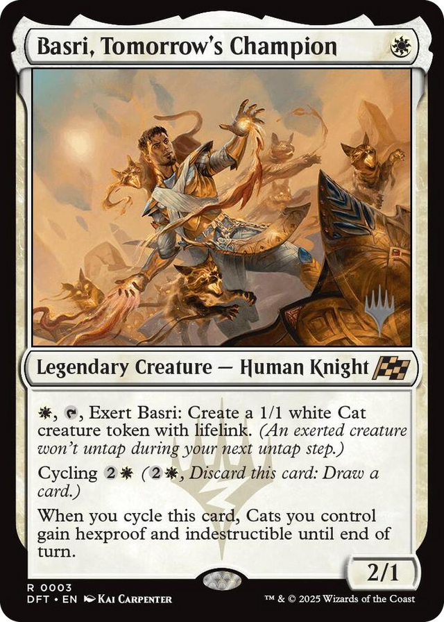 0003 Basri, Tomorrow's Champion R Promo Pack: Aetherdrift