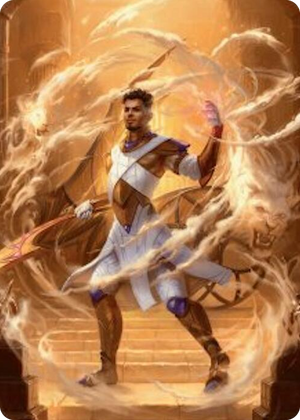 0009 Basri, Tomorrow's Champion Art Card S Art Series: Aetherdrift