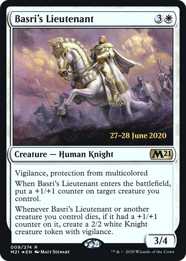 0009 Basri's Lieutenant R Prerelease Cards