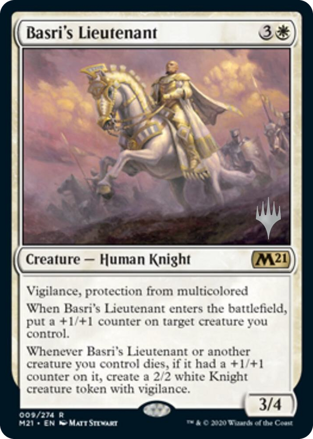 0009 Basri's Lieutenant R Promo Pack: Core Set 2021