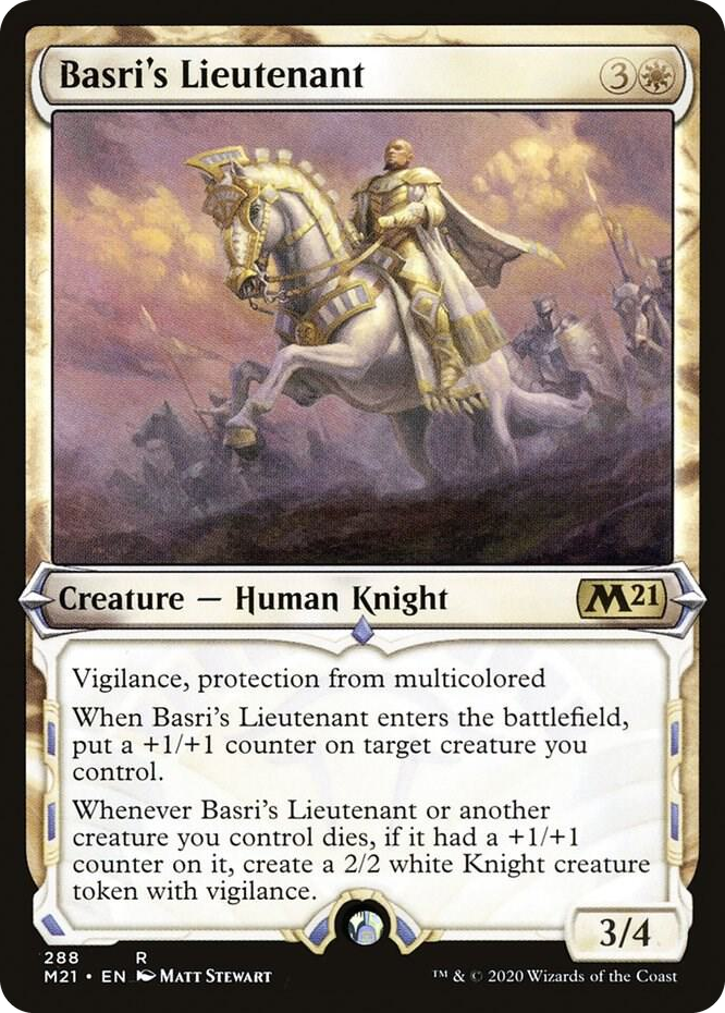 0288 Basri's Lieutenant (Showcase) R Core Set 2021