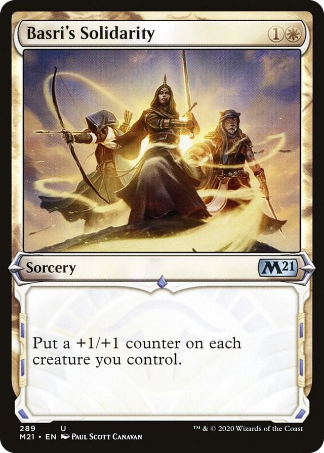 0289 Basri's Solidarity (Showcase) U Core Set 2021