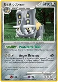 0021 Bastiodon - 21/123 (DP Mysterious Treasures) Holo Rare Deck Exclusives