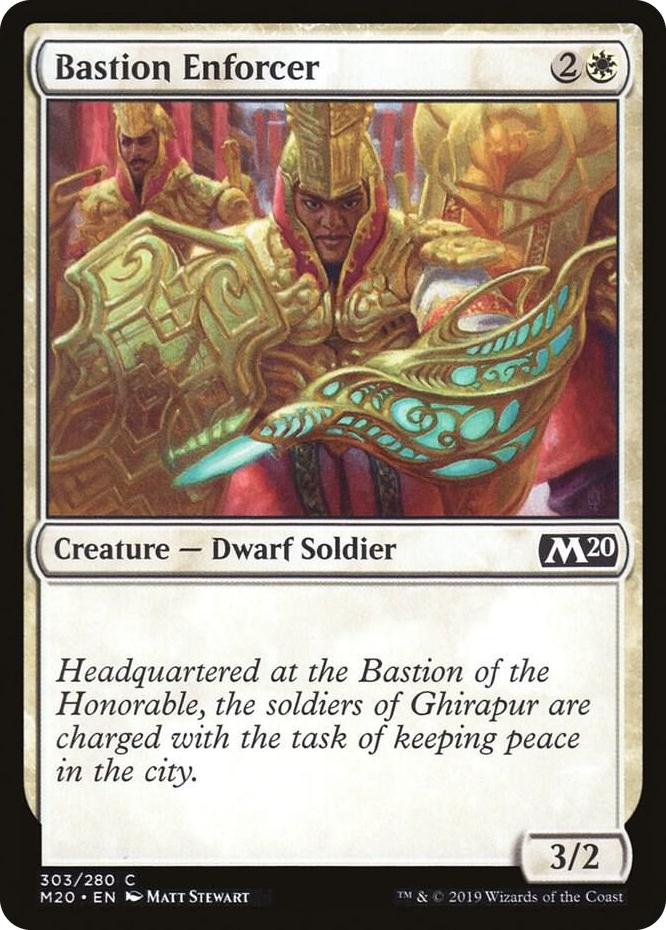 0303 Bastion Enforcer C Core Set 2020