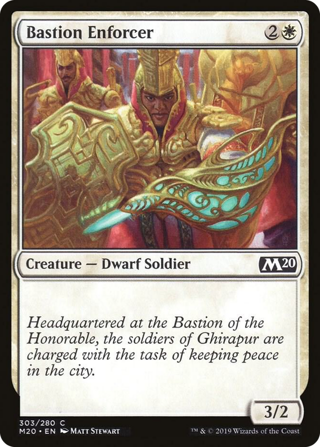 0303 Bastion Enforcer C Core Set 2020