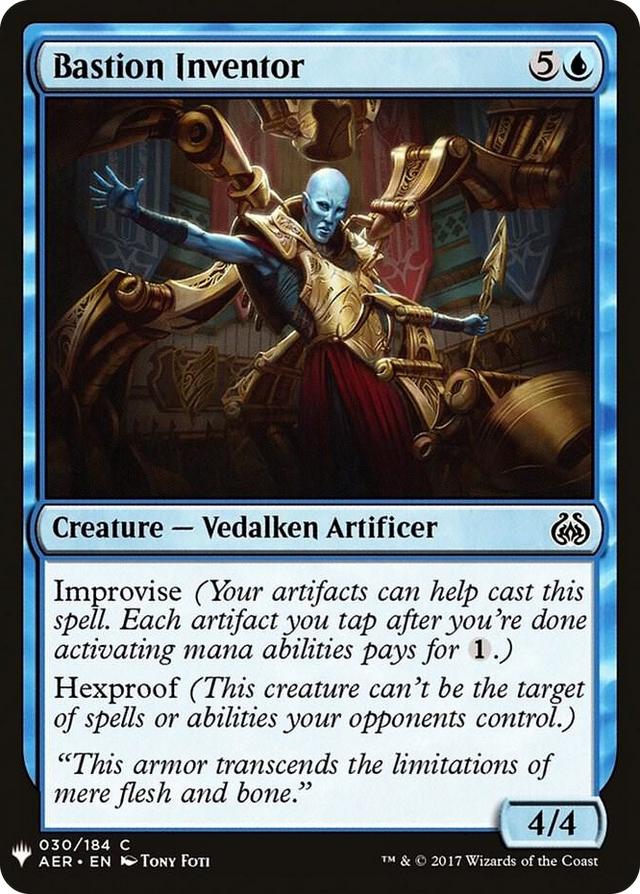0030 Bastion Inventor C The List Reprints