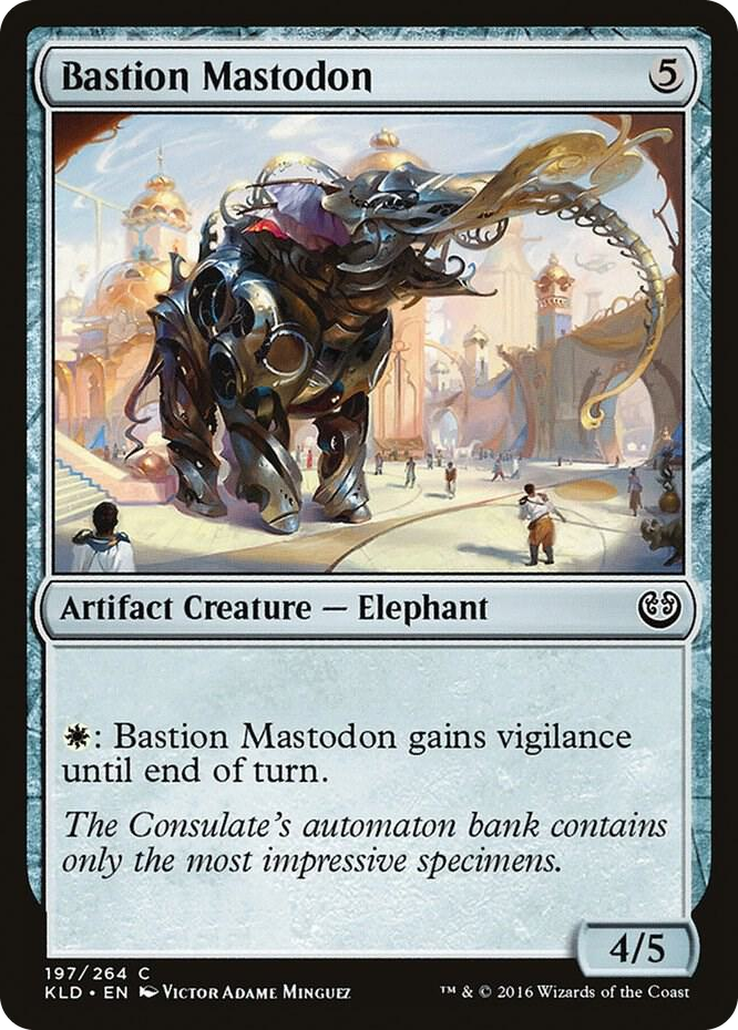 Bastion Mastodon #197 C - Kaladesh Pokemon card