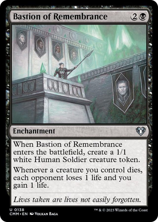 0138 Bastion of Remembrance U Commander Masters