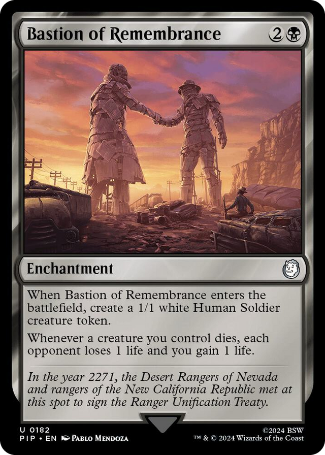 0182 Bastion of Remembrance U Universes Beyond: Fallout