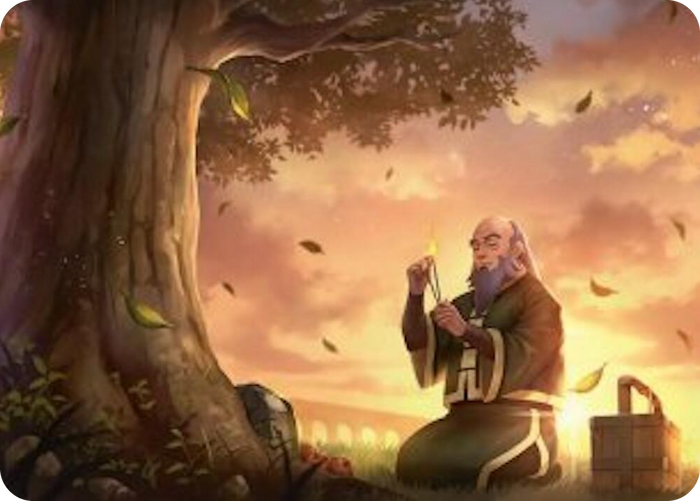 Bastion of Remembrance Art Card #30 S - Art Series: Avatar: The Last Airbender Pokemon card