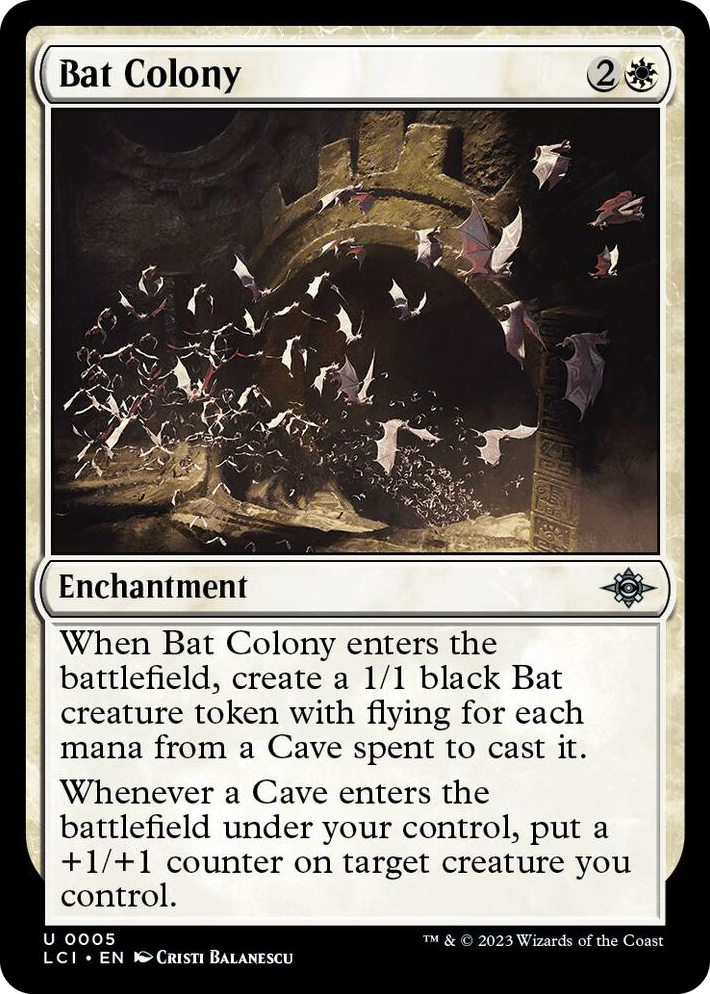 0005 Bat Colony U The Lost Caverns of Ixalan