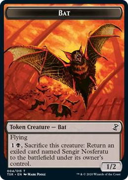 0004 Bat Token T Time Spiral: Remastered