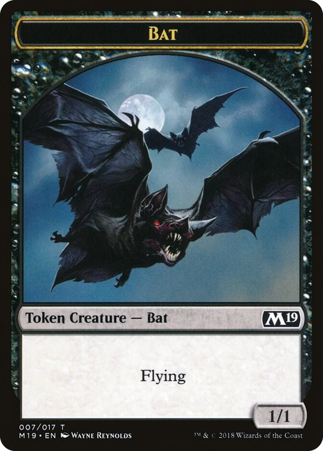 0007 Bat Token T Core Set 2019