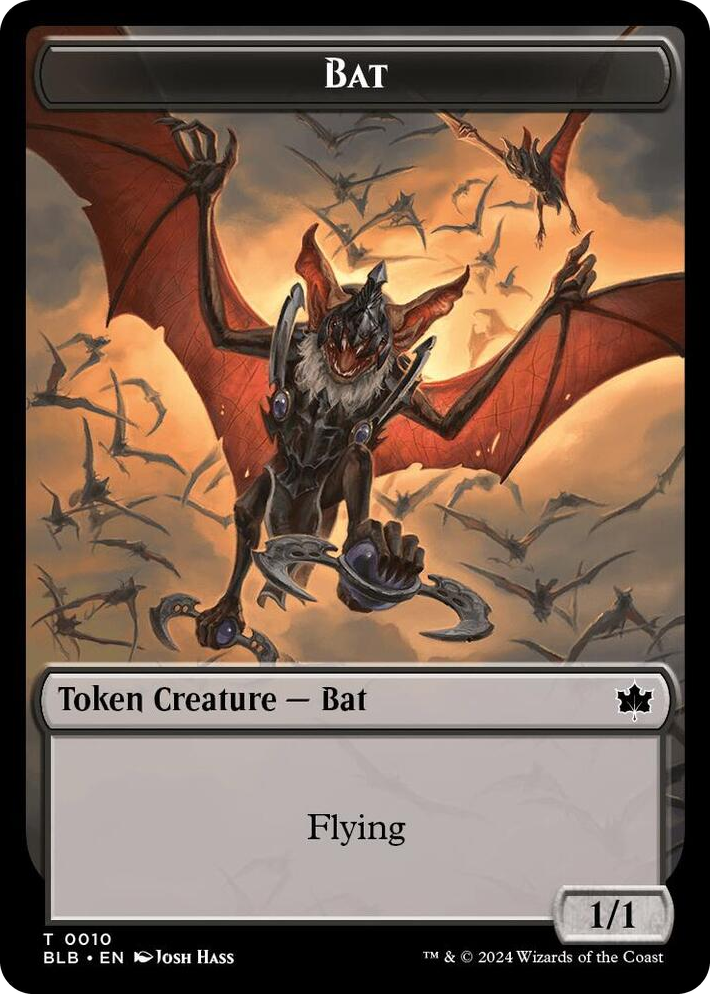 0010 Bat Token T Bloomburrow