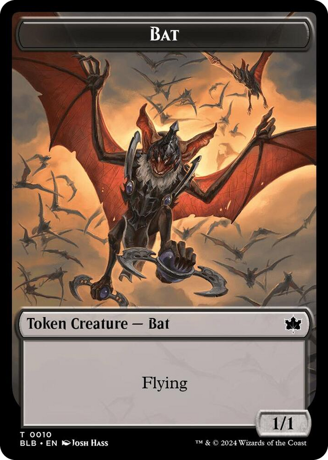 0010 Bat Token T Bloomburrow