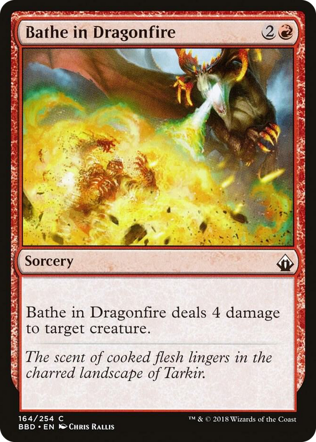 0164 Bathe in Dragonfire C Battlebond