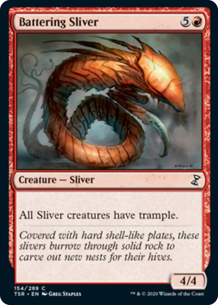 0154 Battering Sliver C Time Spiral: Remastered