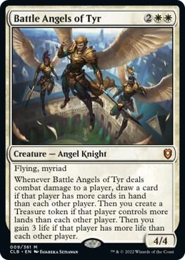 0009 Battle Angels of Tyr M Commander Legends: Battle for Baldur's Gate