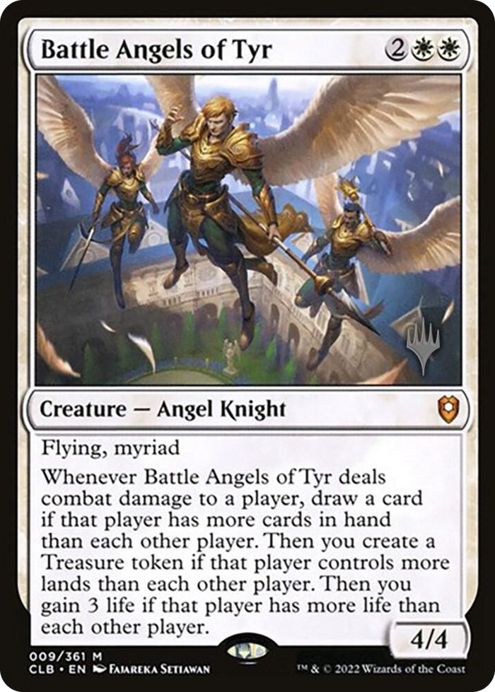 Battle Angels of Tyr #9 M - Promo Pack: The Lost Caverns of Ixalan Pokemon card