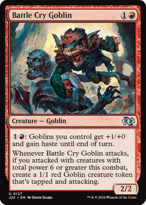 0127 Battle Cry Goblin U Foundations Jumpstart