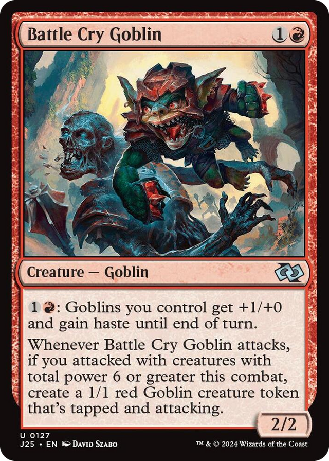 0127 Battle Cry Goblin U Foundations Jumpstart