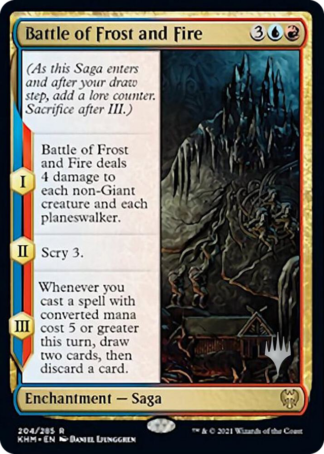 0204 Battle of Frost and Fire R Promo Pack: Kaldheim