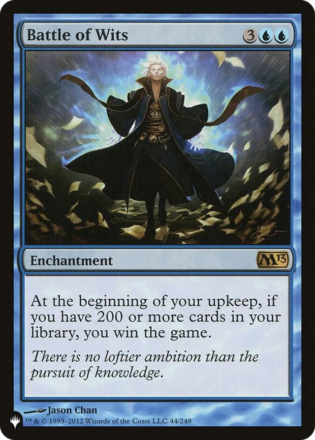 0044 Battle of Wits R The List Reprints