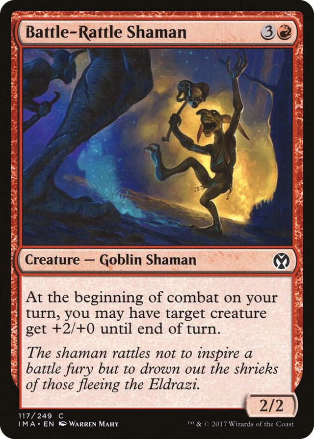 0117 Battle-Rattle Shaman C Iconic Masters