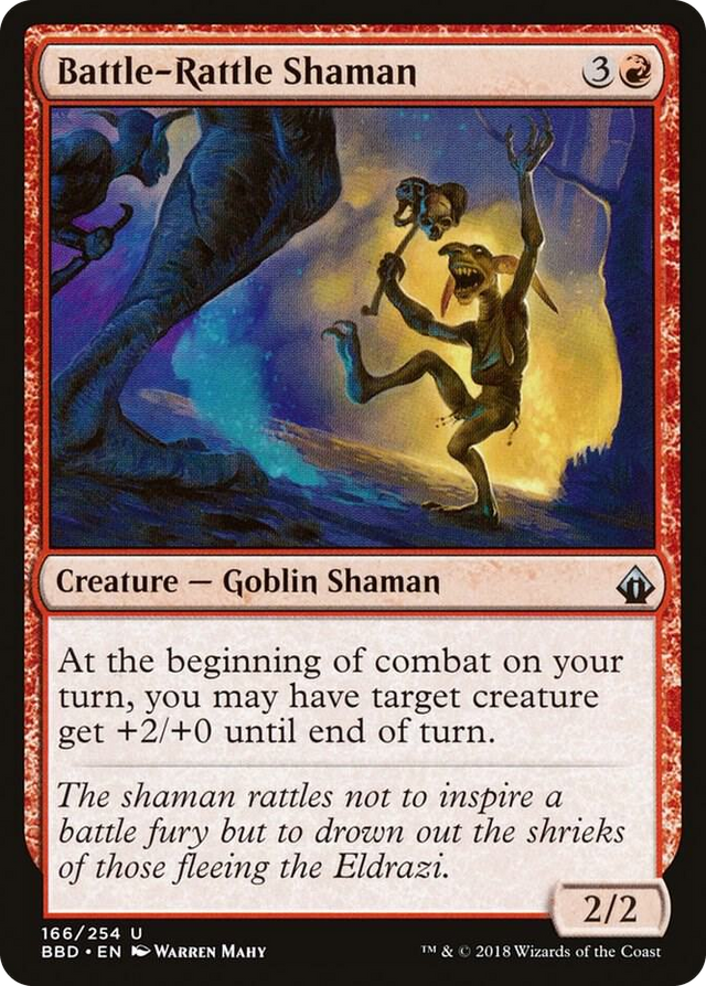 0166 Battle-Rattle Shaman U Battlebond