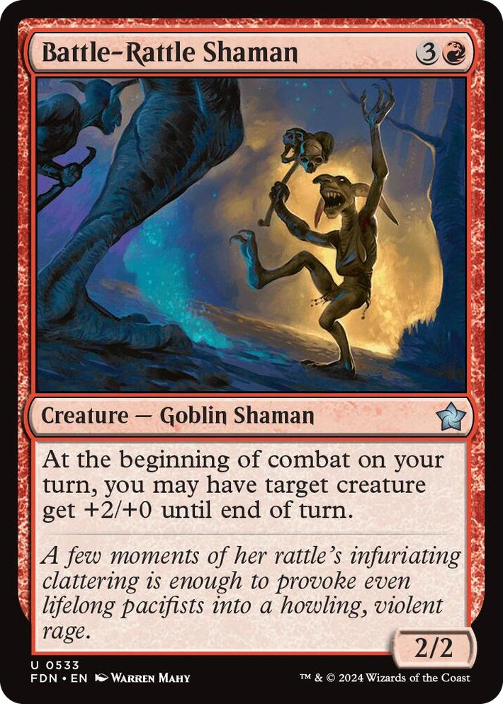 0533 Battle-Rattle Shaman U Foundations
