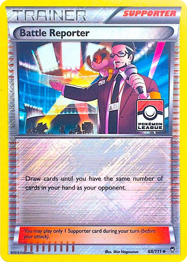 0088 Battle Reporter - 88/111 (Pokemon League) Promo League & Championship Cards