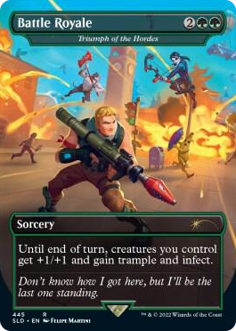 0445 Battle Royale - Triumph of the Hordes R Secret Lair Drop Series