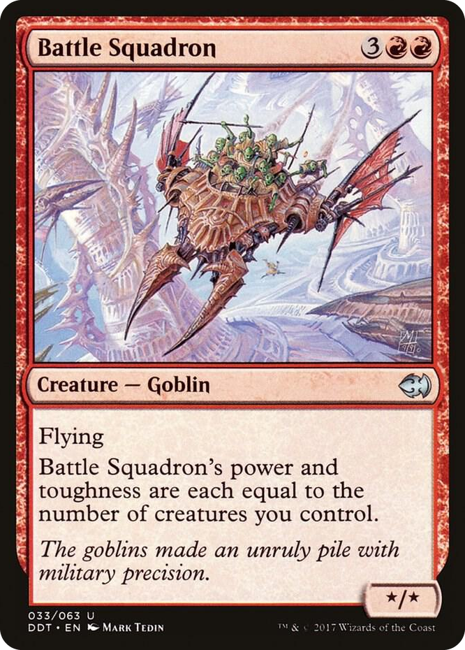 0033 Battle Squadron U Duel Decks: Merfolk vs. Goblins