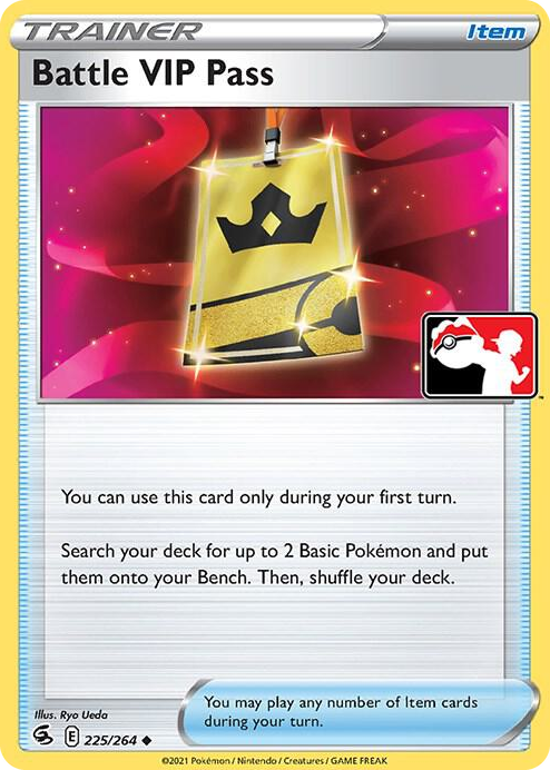 0225 Battle VIP Pass Uncommon Prize Pack Series Cards