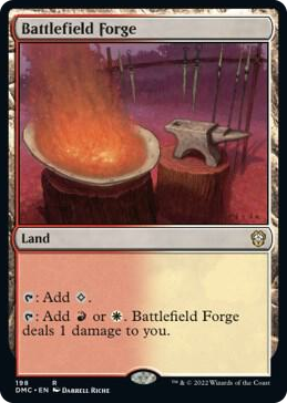 0198 Battlefield Forge R Commander: Dominaria United