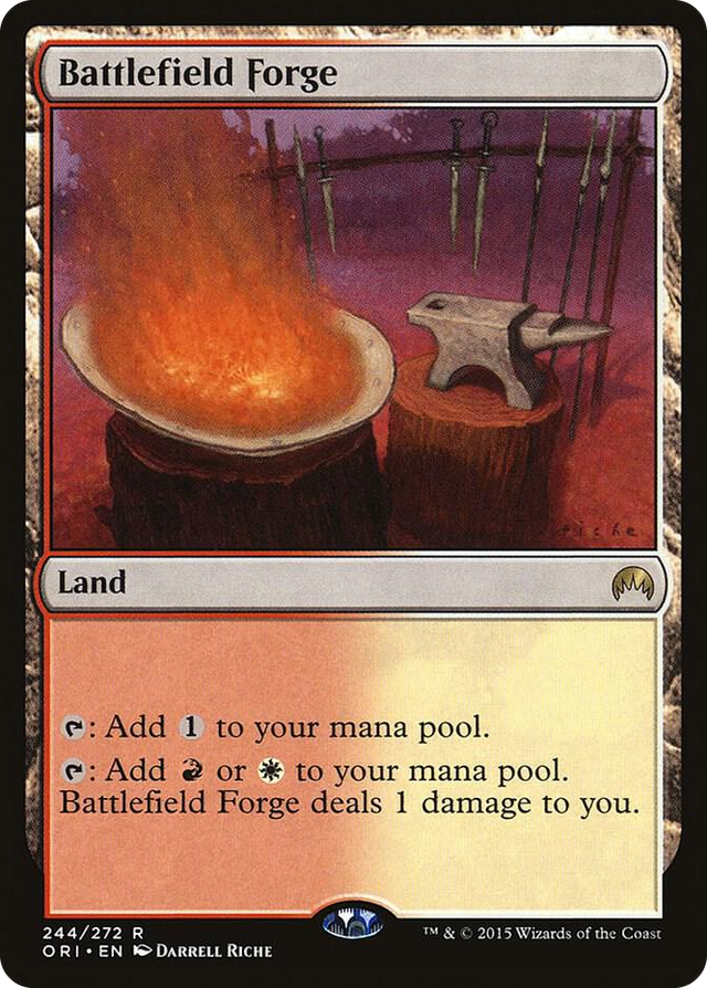 0244 Battlefield Forge R Magic Origins