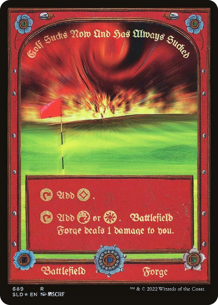 Battlefield Forge #669 R - Secret Lair Drop Series Pokemon card