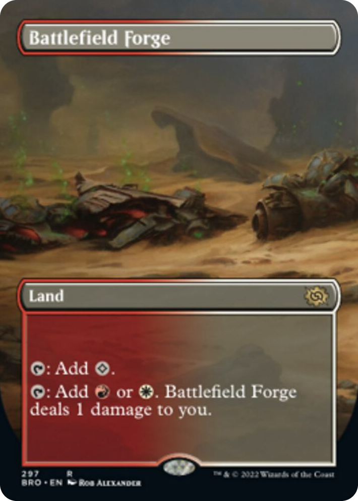 0297 Battlefield Forge (Borderless) R The Brothers' War