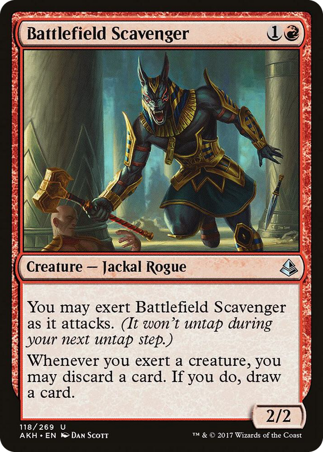 0118 Battlefield Scavenger U Amonkhet