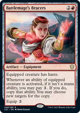 0048 Battlemage's Bracers R Commander 2021