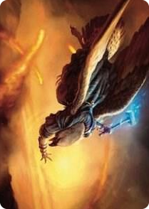 0014 Battlewing Mystic Art Card S Art Series: Dominaria United