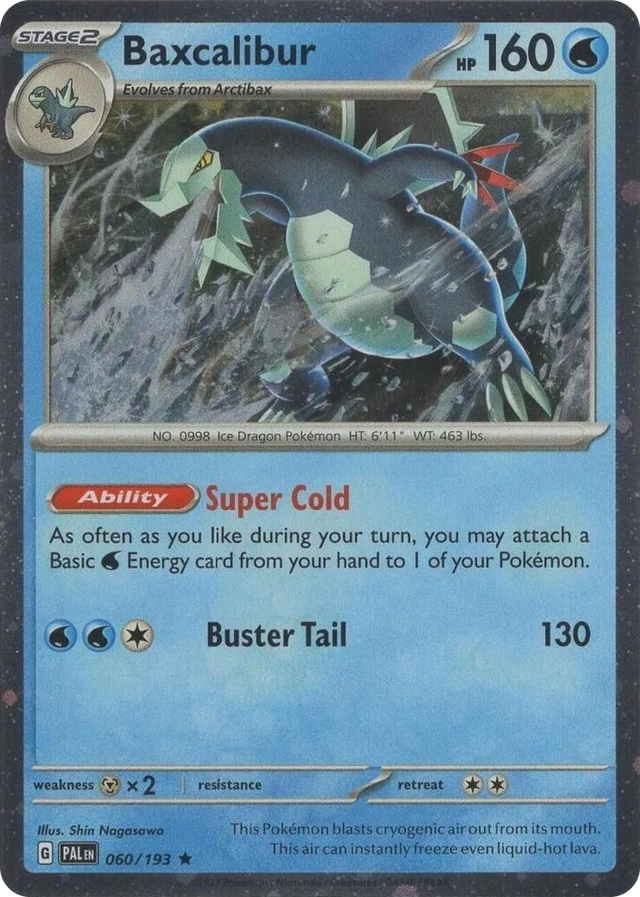 0060 Baxcalibur - 060/193 (Cosmos Holo) Promo Blister Exclusives