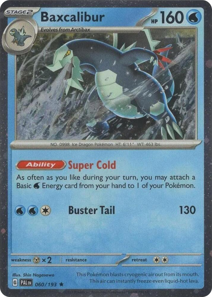 0060 Baxcalibur - 060/193 (Cosmos Holo) Promo Blister Exclusives