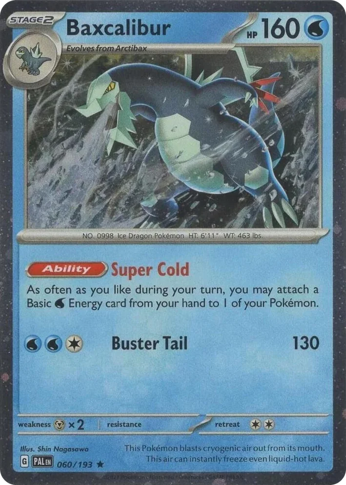 0060 Baxcalibur - 060/193 (Cosmos Holo) Promo Blister Exclusives