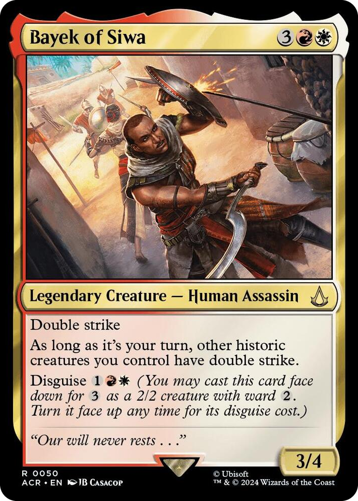 0050 Bayek of Siwa R Universes Beyond: Assassin's Creed